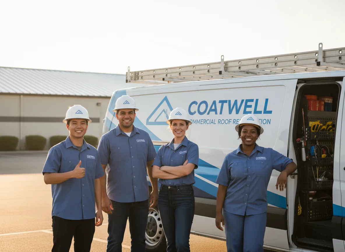 Commercial roof coating company in Deatsville, AL